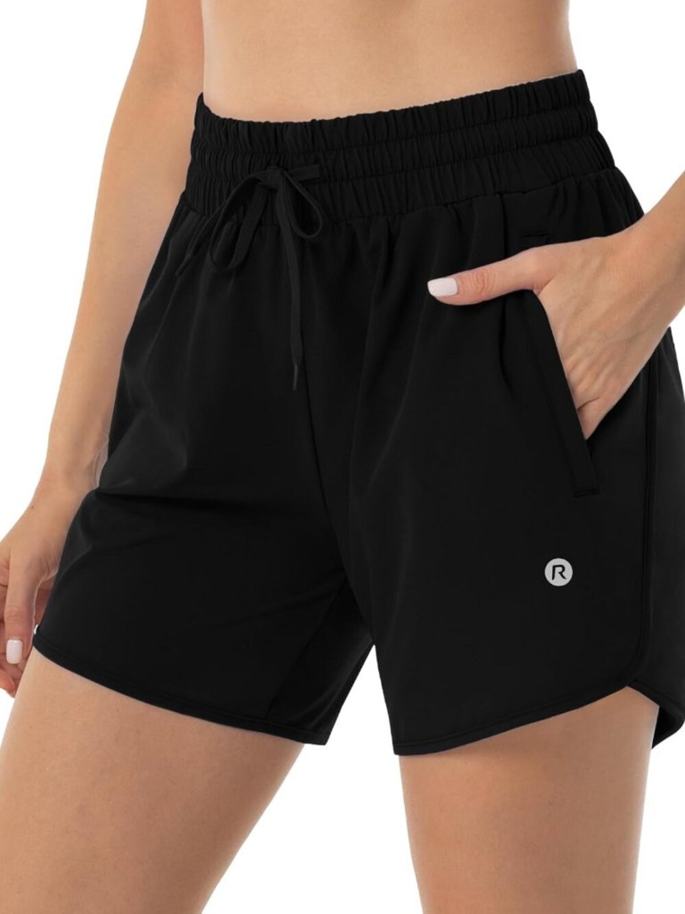 High Waisted 5" Running Shorts for Women - Quick Dry, Lightweight, Gym